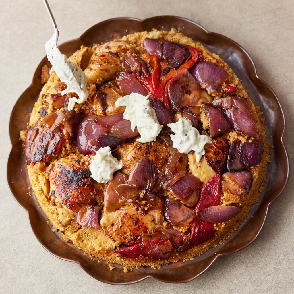 Couscous-Hähnchen-Auflauf | 5 Zutaten von Jamie Oliver | CREME GUIDES