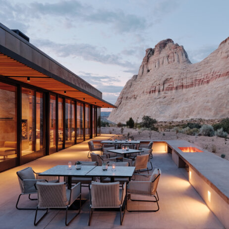 Amangiri, USA – Camp Sarika Restaurant Outside Patio