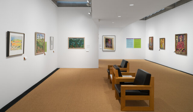 Brücke Museum Ausstellungsansicht 1