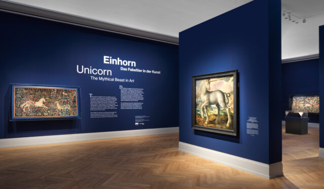 Einhorn. im Museum Barberini