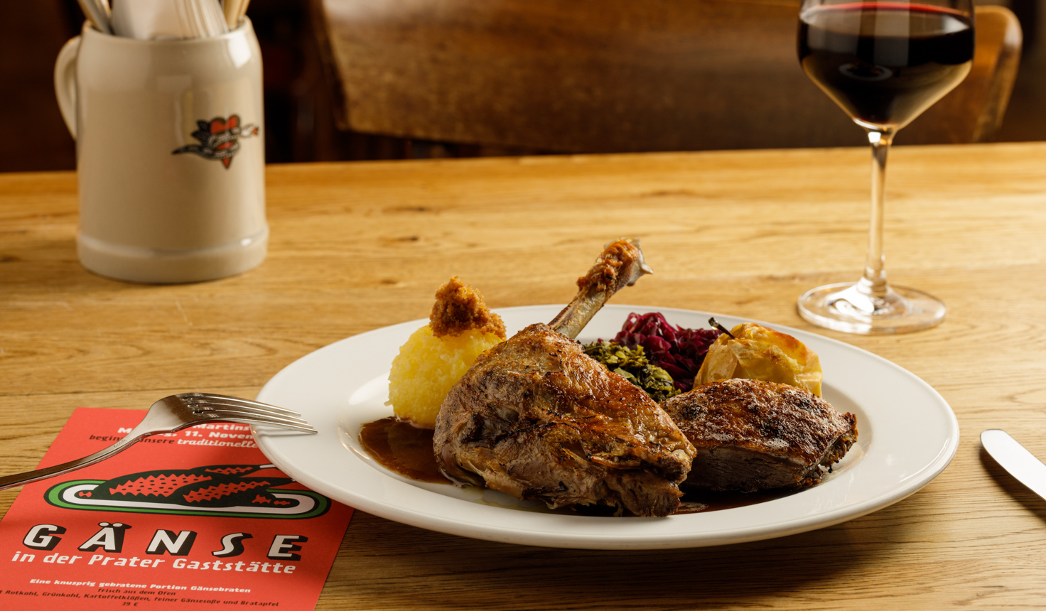 Gansessen im Prater Restaurant-1 Gansessen im Prater Restaurant-1